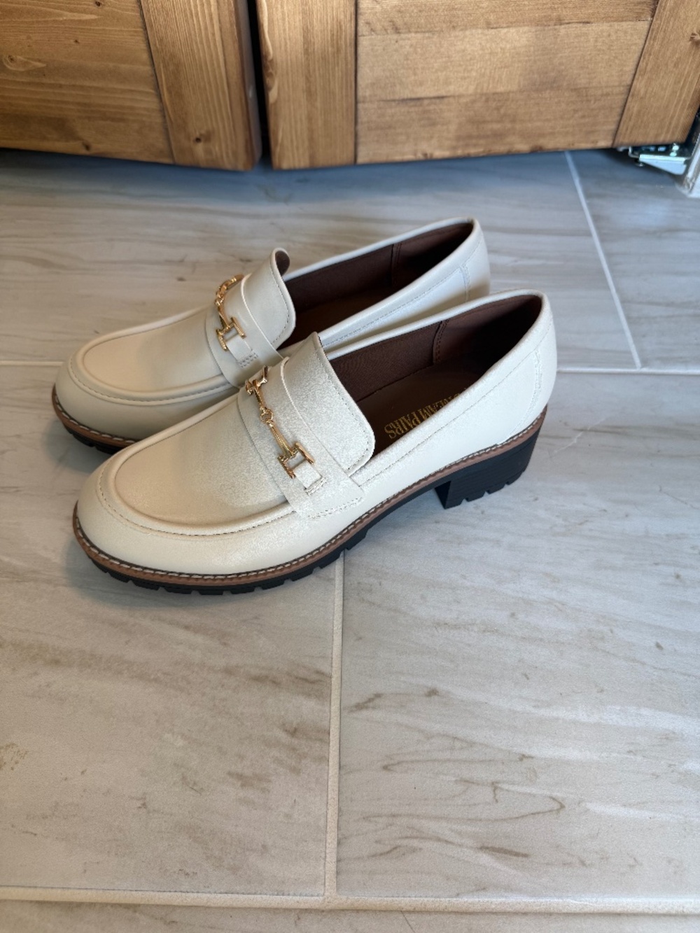 Beige Loafers/Dress Shoes - Brand New